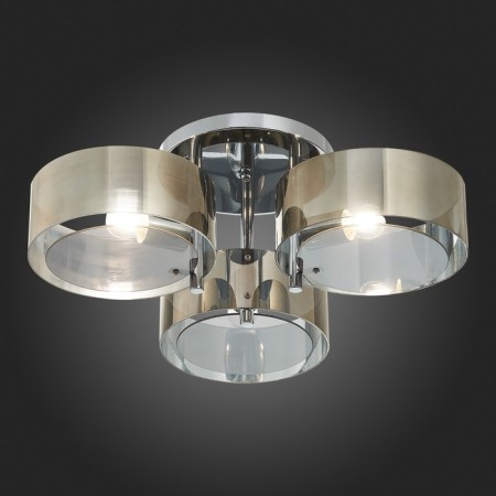 Ceiling EVOLUCE lamp. SL483.702.03. Foresta. 3x40 watts, E27, 60x60x20 cm, chromium color-7
