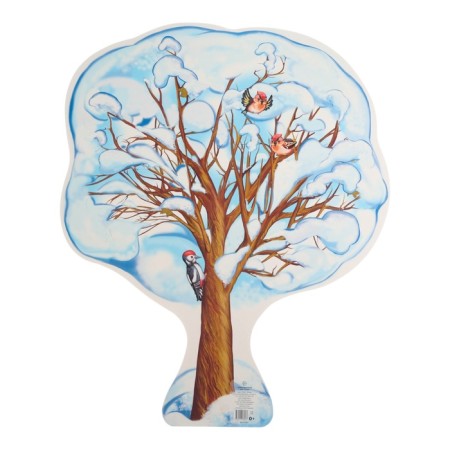 Poster of the cut -off "Winter" double -sided two -sided, 68 x 41 cm-1