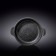 Round -round Wilmax England Slate Stone, with handles, 28x22.5 cm, 800 ml, color black slate