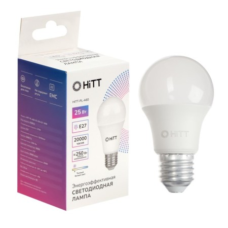 HITT-PL, A60, 25 W, 230 V, E27, 3000 K lamp