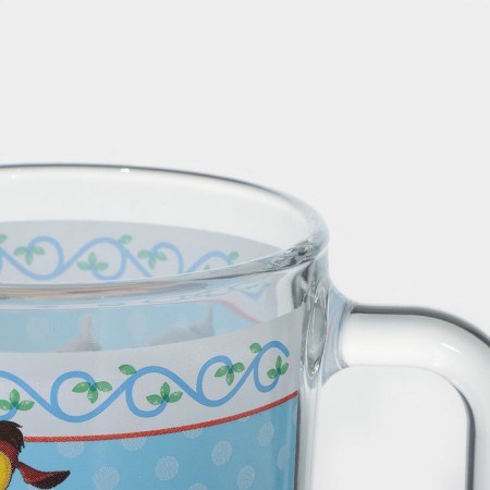 Glass mug "Three heroes", 230 ml-3
