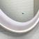Comforty Mirror "Yerevan-80" LED lighting, sensor, anti-recovery, gray silk