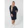 Women's dress, size 56, dark blue color