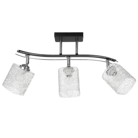 Chandelier 2773/3 E27 40W Black-chromium 52x20x15 cm Bayerlux