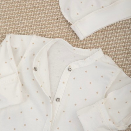 Set for discharge Winter Kinderlitto "Bear on the Moon", 6 items, height 56-62 cm, color milk-3