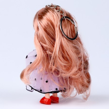 Trick "Doll" with long hair, 9 cm-3