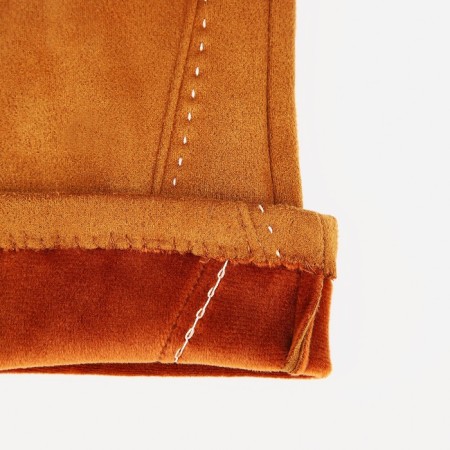 Gloves are female, dimensionless, without insulation, beige color-2