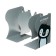 Book stand is sliding "animals", 3 departments, metal, mix