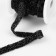 Rhinestones are thermoclayes, width - 15 mm, 4.5 ± 0.5 m, black color