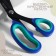 Cliped, mowed blade, rubberized handles, 8 ", 22 cm, mixture mixers.