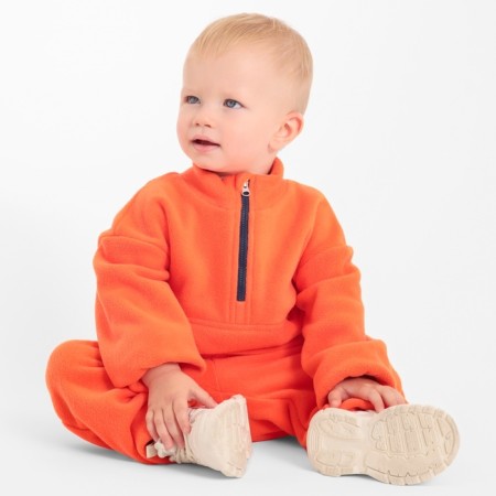 Details (jumper and trousers) minku orange color, height 86-92 cm-4