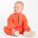 Details (jumper and trousers) minku orange color, height 86-92 cm