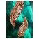 Picture on canvas "Leaves" 50*70 cm