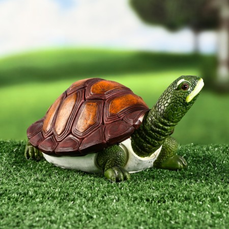 Garden figure "E am E amidary turtle" 22x13x10cm-2