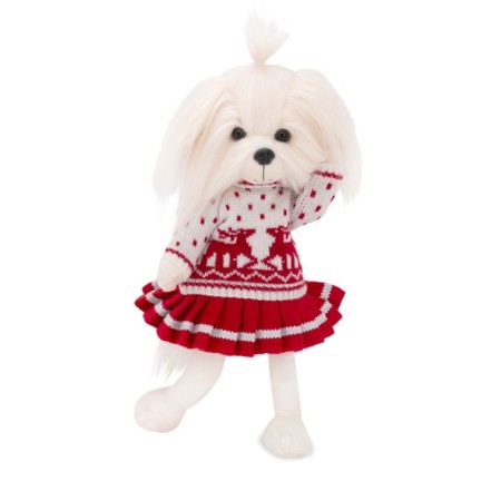 Soft toy "Lucky Mimi: Scandinavian motifs", with a frame, 37 cm-1