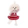 Soft toy "Lucky Mimi: Scandinavian motifs", with a frame, 37 cm