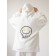 Hoody for a boy Batik, height 122 cm, milk color