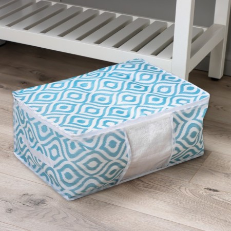 COFR for storing things “Laguna” with PVC, 45 × 30 × 20 cm, turquoise color-11