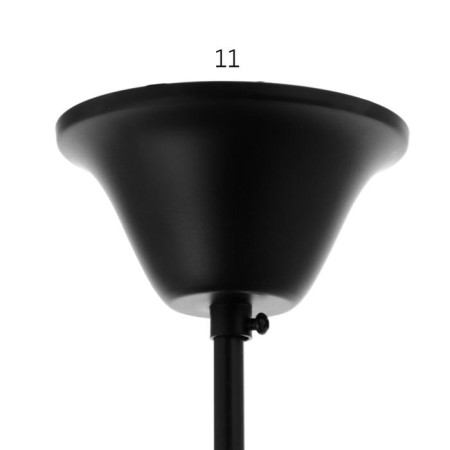 Chandelier 85209/6 E27 40W Black 76x76x58-112 cm Bayerlux-6