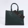 Bag Female Tout with zipper, green color