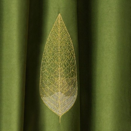 Set of curtains "Alice", size 2x145x270 cm, grass of grass-2