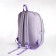 School backpack from textile 2 department on lightning, 3 pockets, lilac color