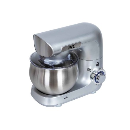 Mixer JVC JK-MX402, Planetarny, 1300W, 6 speeds, 3 nozzles, 4 l, silver color-10