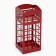 Star for umbrellas "Telephone booth" red, 24x24x56cm