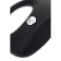 Vibrocolor Erotist Cosm, silicone, black color, 5.3 cm, D 2.7 cm