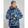 Ski jacket female winter, size 50, dark blue color