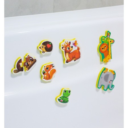 Soft puzzle for babies "Forest animals", 5 puzzles, crumb I-6