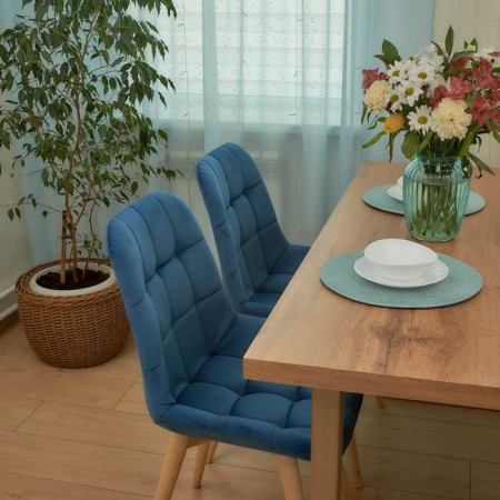 Dining stool Polini Home Verona SD, Blue-Naval Color-10
