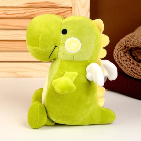 Soft toy "Dino", 23 cm, green color-1