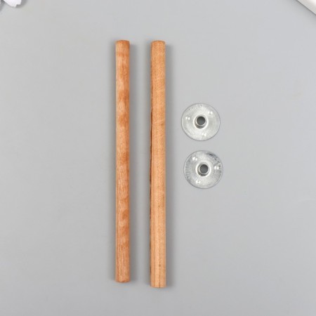 Wick for a candle tree with a metal holder round 0.6x12.5 cm-4