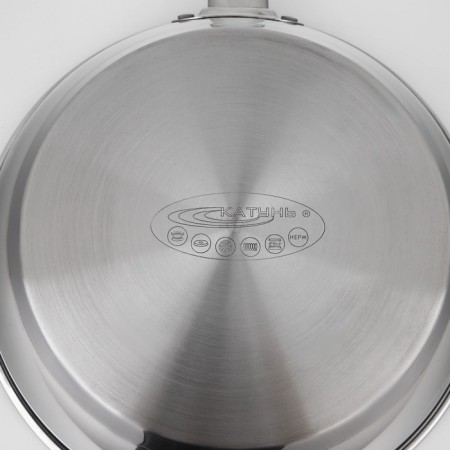 Skoroda "General catering", D = 24 cm, housing thickness 0.6 mm, bottom 3.5 mm, with a heat distribution layer, anti -stick coating, induction-2