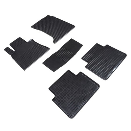 Rubber rugs "Get", for Hyundai Genesis G80, 2017-N.