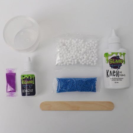 Set a slime "Slime Laboratory", 100 g, Crunch, a toy in a set-2