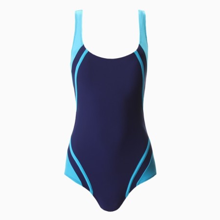 Women's swimsuit, blue color, size 44 (38)-5