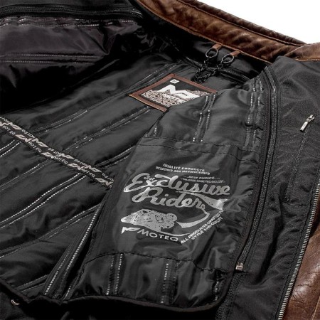 Leather motorcade Corsar, size S-5