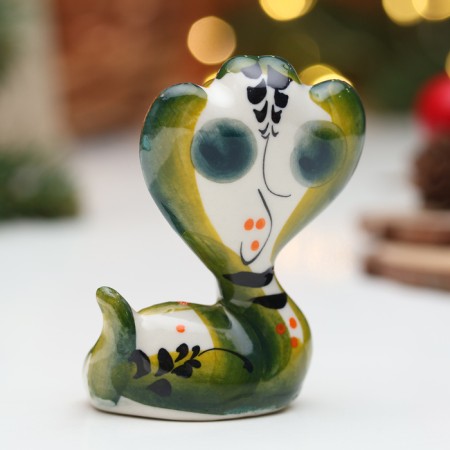 Souvenir "Cobra Manya", Gzhel, Color-2