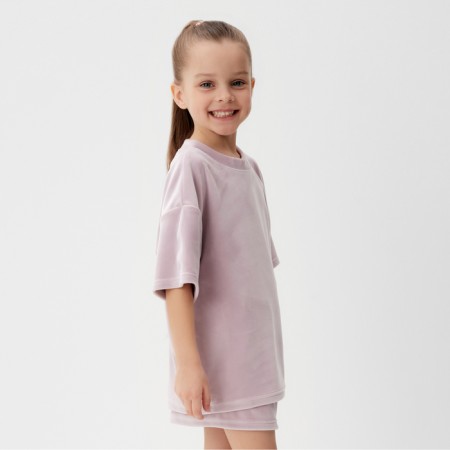 Kids (T-shirt, shorts) KAFTAN PLUSHY R.30 (98-104), purple-5