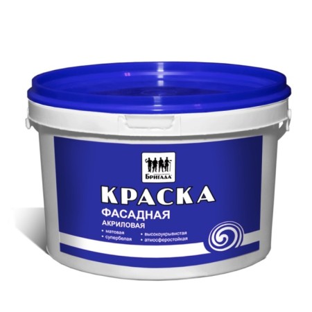 Facade POSE OF BRIGADE White, matte 2.5kg