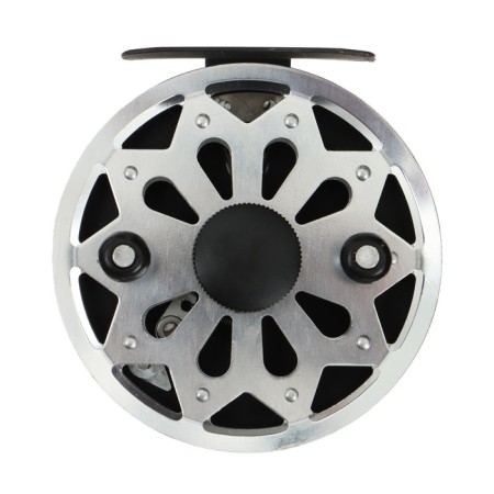 Inertial coil, metal, diameter 9 cm, silver color, tl90-3