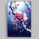 Acrylic painting "Sakura branch" 60x39.5 cm