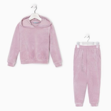 Kid for children (sweatshirt, trousers) KAFTAN "BASIC Line" size 36 (134-140cm), lilac-4