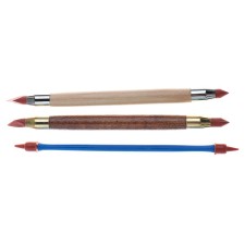 Set of rubber brushes, 3 pieces, bilateral