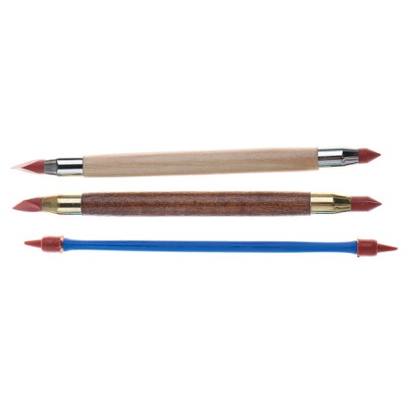 Set of rubber brushes, 3 pieces, bilateral