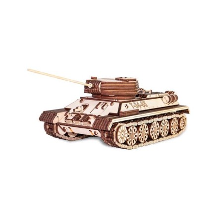 The prefabricated model "Tank T-34-85 Mechanical"-5
