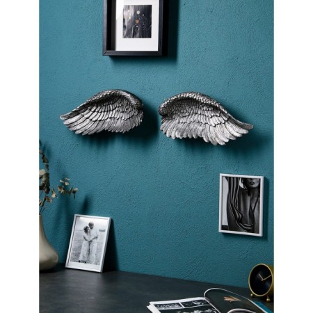 Set of figures "Wings", polystone, color silver-1