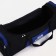 Road bag with lightning, 3 outer pockets, long belt, black/blue color